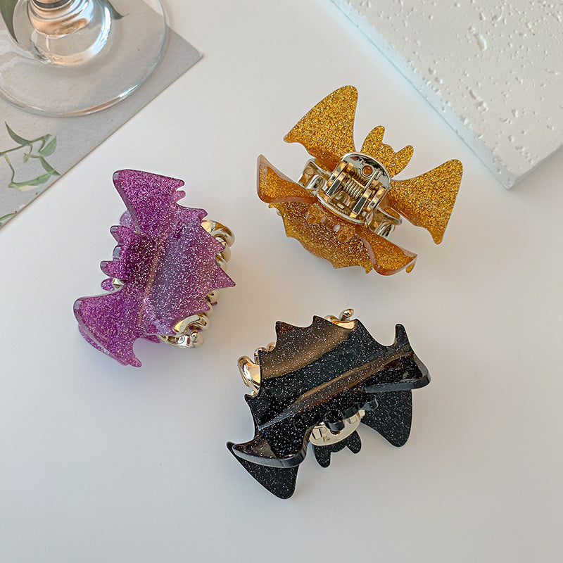 Bat Alloy Style Grip Hair Tie Back Head Updo
