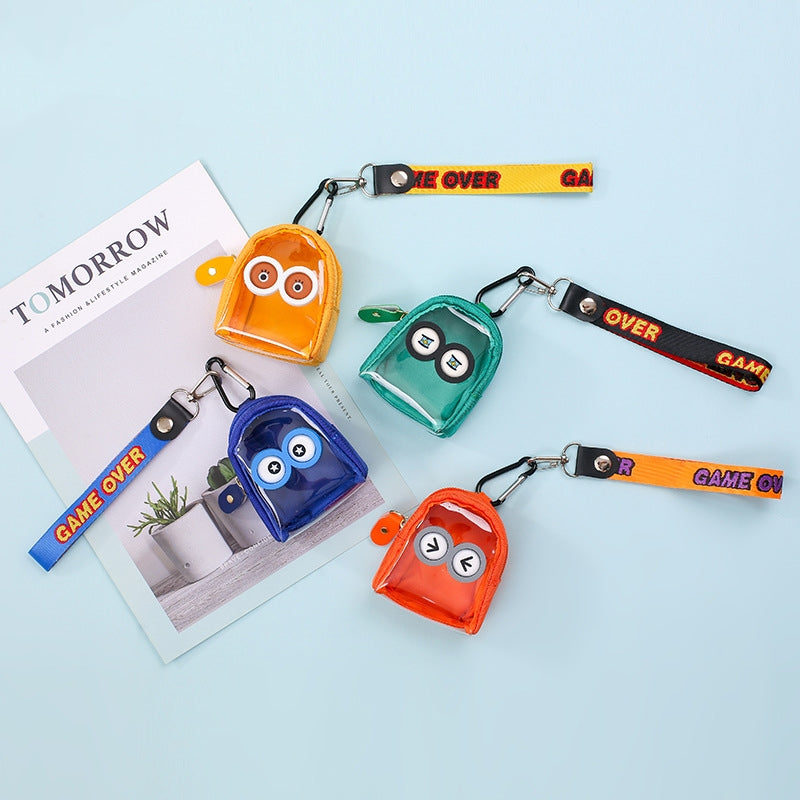 Internet Celebrity Same Style Small Wallet Female New Mini Bag Wrist Bag Creative Coin Bag Neck-hanging Coin Purse