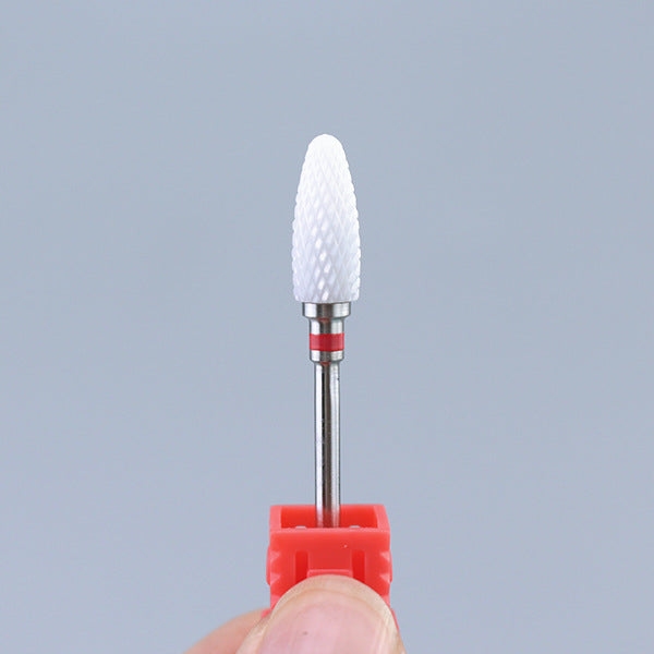 Tungsten Steel Ceramic Nail Polisher Grinding Head Accessories Tool