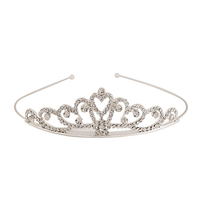 Children's Rhinestone Three-dimensional Crown Headband