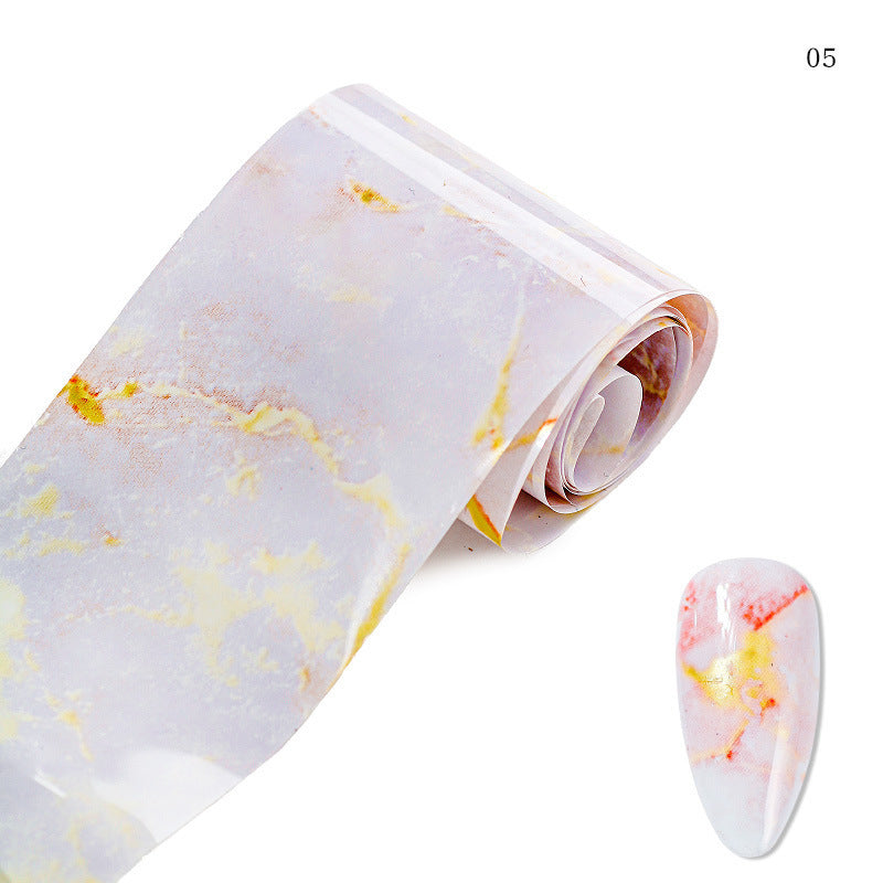 Marble Smudge Pattern Cellophane Starry Paper