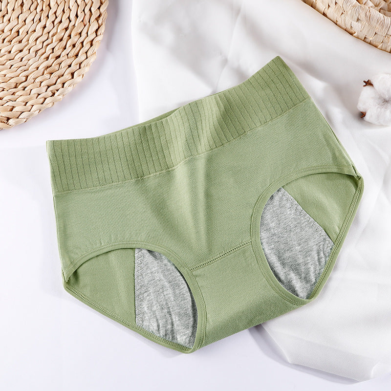 Women's Physiological Underwear Pure Cotton Side Leakage Prevention