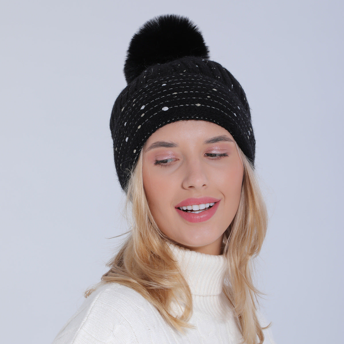 Ladies Fashion Personality Warm Fleece Beret
