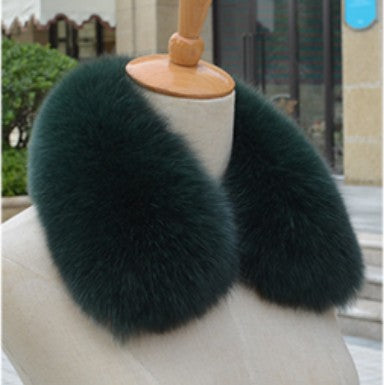 Fox Fur Collar Real Hairy Raccoon Fur