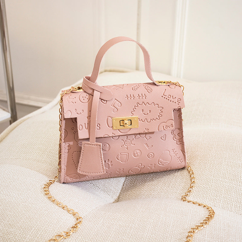 Women's Fashion Casual Solid Color Single Shoulder Crossbody Bag