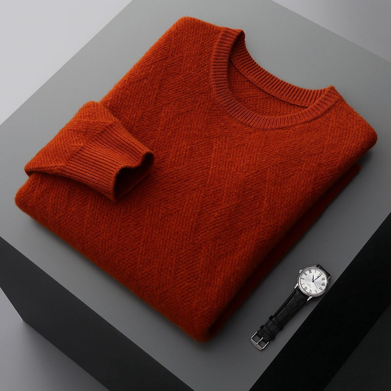 Round-neck Long-sleeved Pullover Thin Loose Leisure