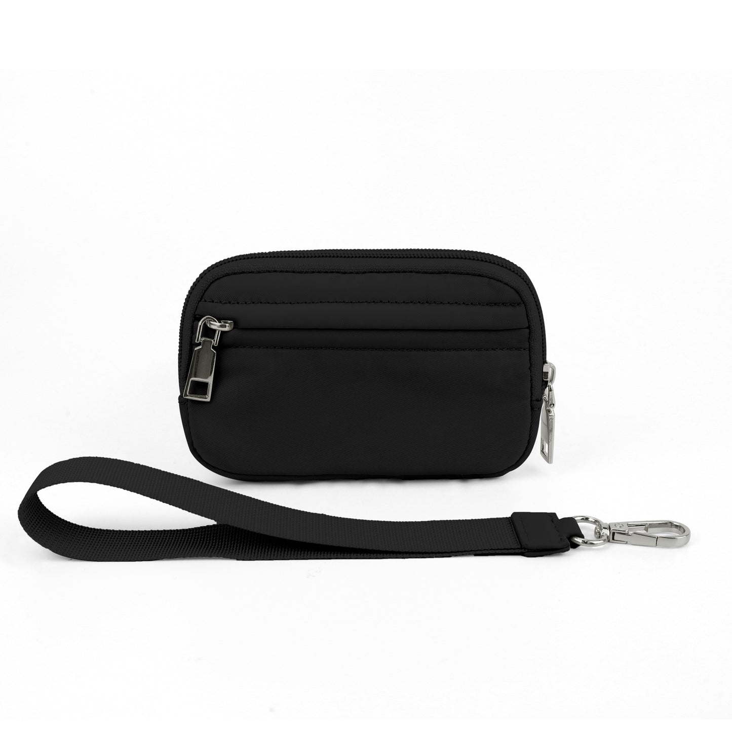 Transparent PVC Card Bag Wrist Bag Portable Bank Card Change Purse