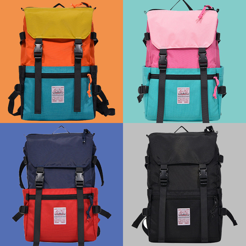 Waterproof Flip Girls' Large Capacity 16-inch Computer Bag