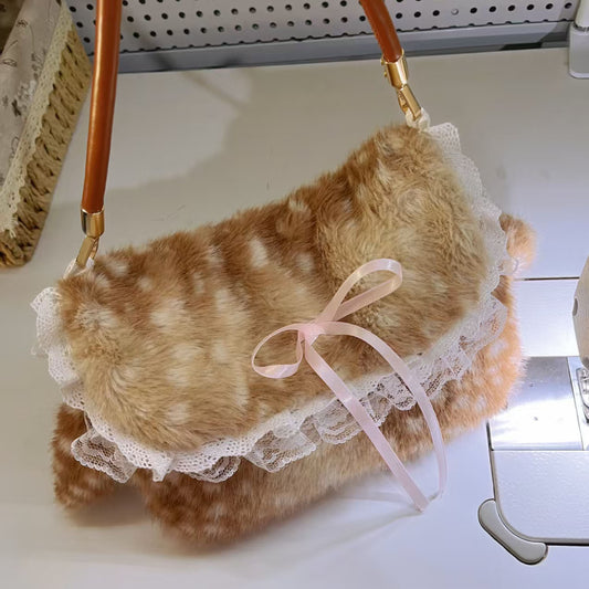 Versatile Bow-tie Tote Underarm Bag