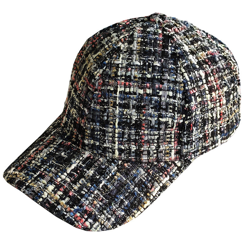 Hat Lady Autumn And Winter New Character Grain When Tweed