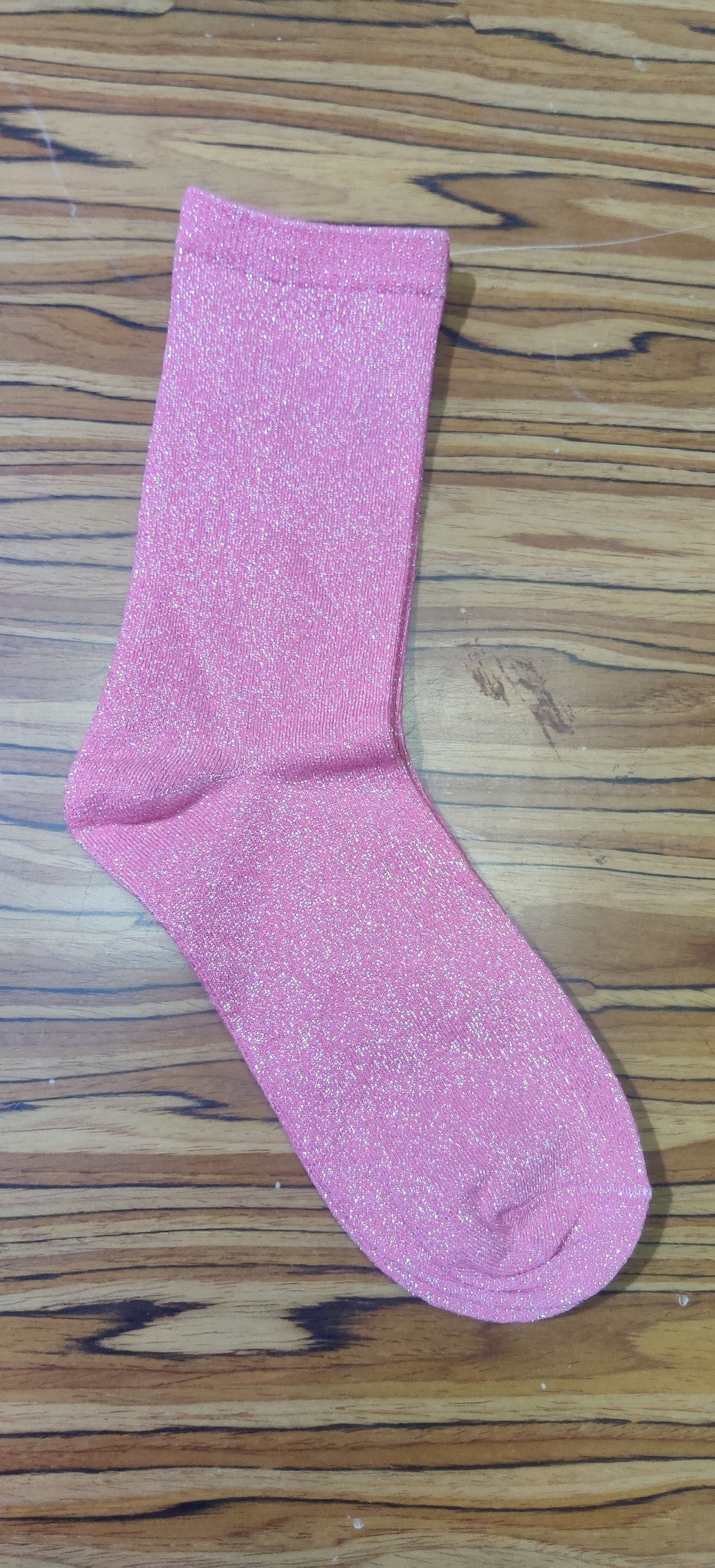 Women's Solid Color Thin Breathable Japanese Lurex Socks
