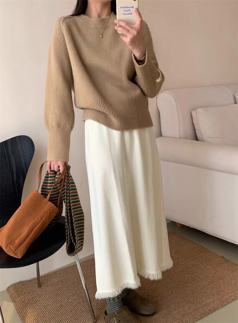Japanese-style Retro Sweater Women's Autumn And Winter New Loose