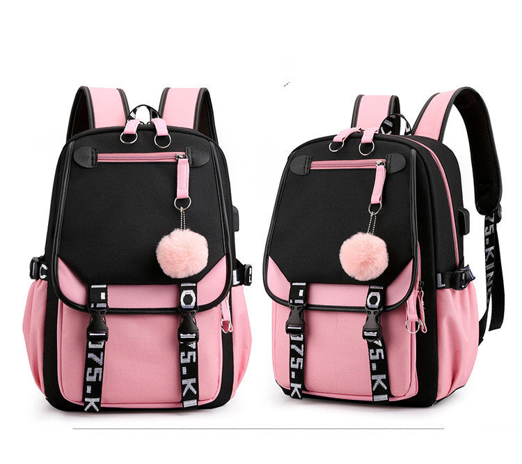 Sublimation Printed Oxford Fabric Trendy Men's Backpack