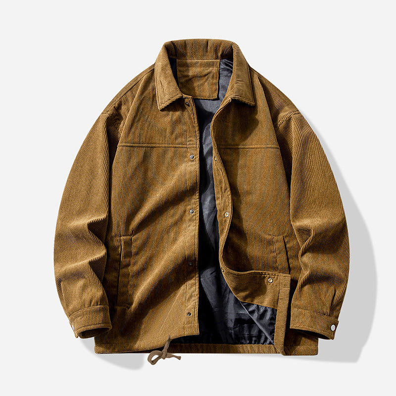 Herremodens Amerikansk Casual Retrojakke