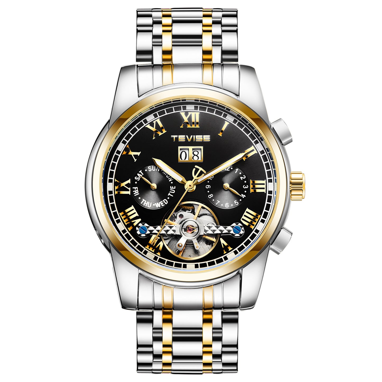 Waterproof Luminous Tourbillon Watch