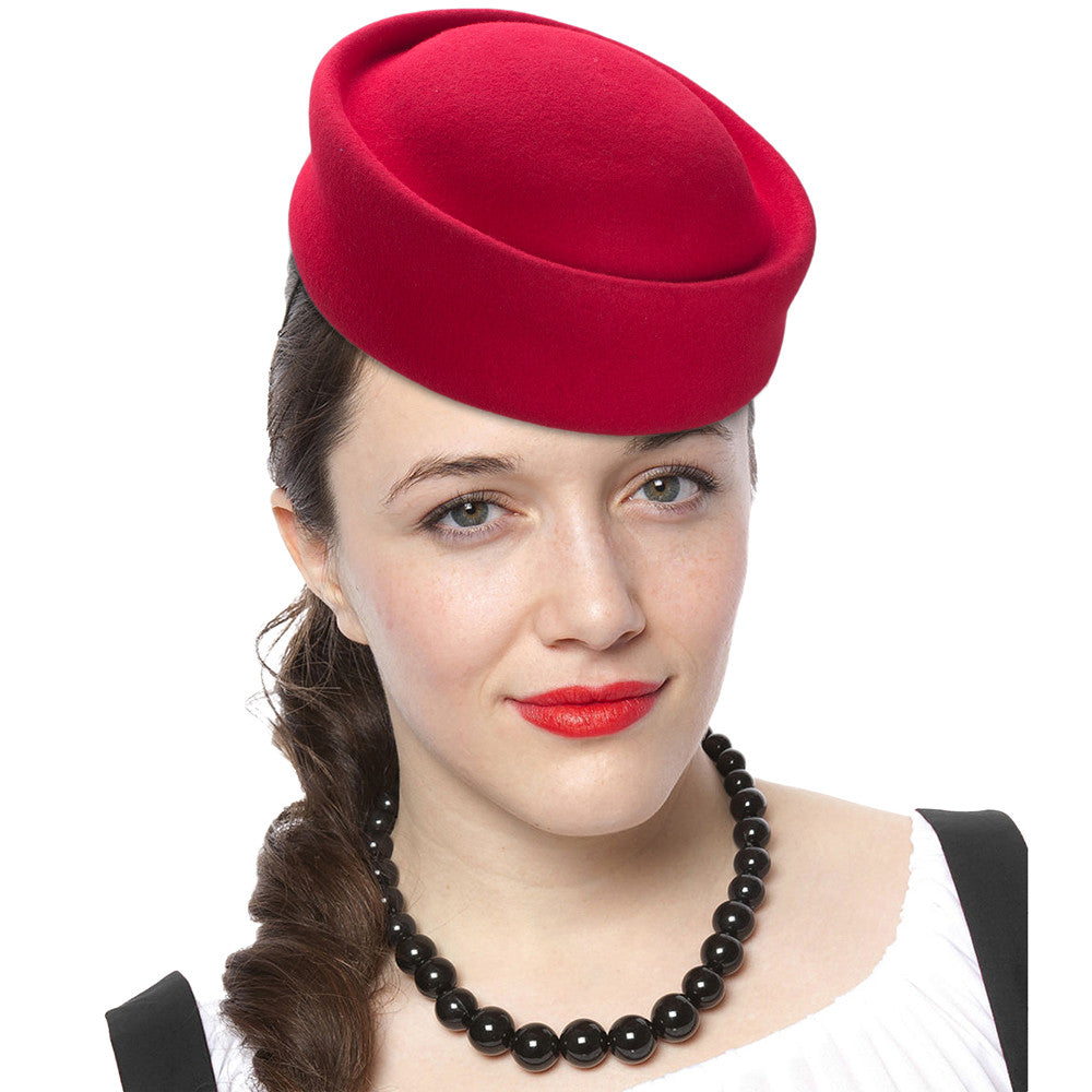 Women's Woolen  European And American Original Single Top Hat