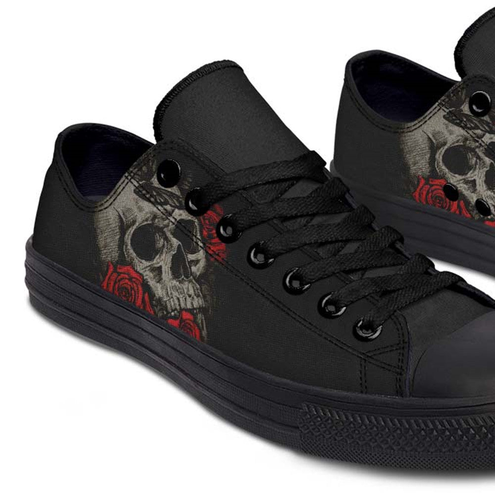 Fashion Print Couple Low-Top Canvas Shoes