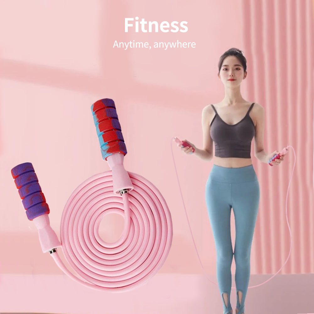 Trådløs sjipping til fitness – ingen sammenfiltring, hurtig, trådløs sjipping, unisex, bærbart fitnessudstyr, sjippetov, tungt sjippetov