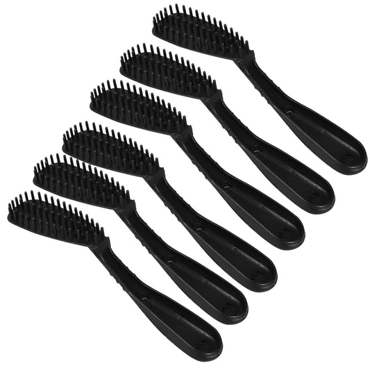 6 Pieces Hair Coloring Combs Hair Coloring Brush Color Comb Dying for Balayage Brush Dye Applicator Dye Comb