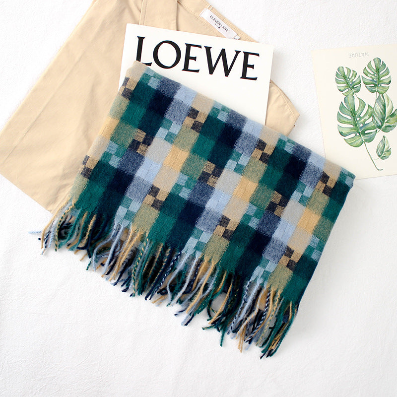 Fashion Imitation Cashmere Warm And Sunscreen Scarf