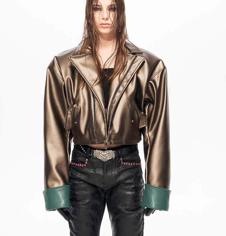 Winter Men's Stylish Flip-collar Padded Jacket