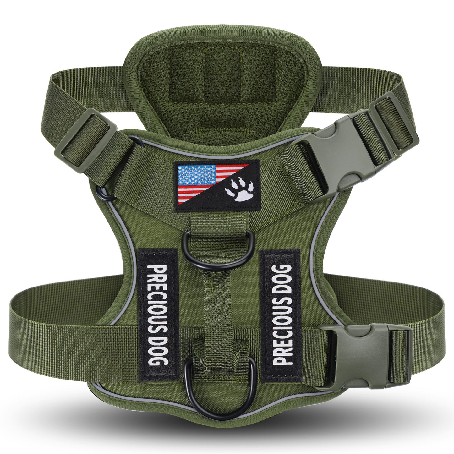 Large Dog Tactical Chest Strap Vest