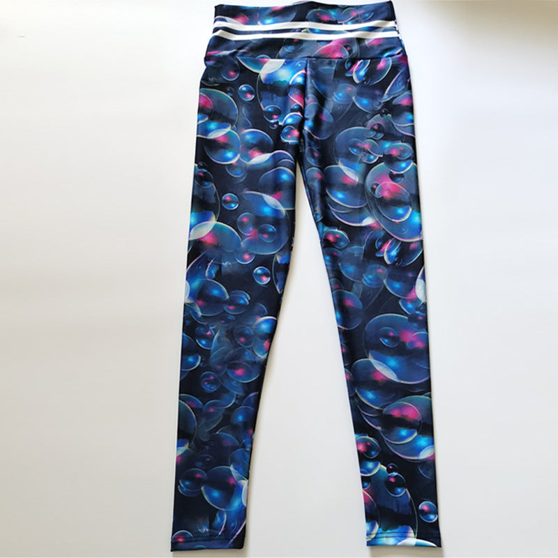 Quick-drying Stretch Slimming High Waist Tights Running Workout Pants Yoga Women's Trousers