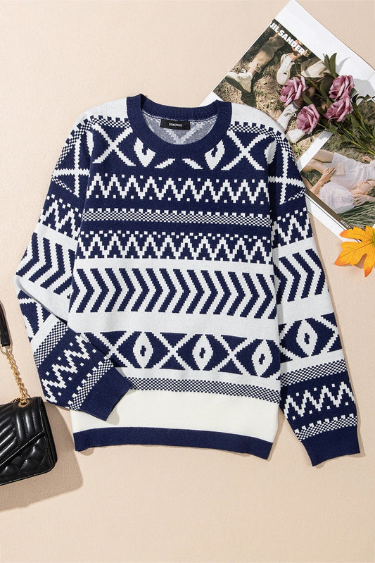 Women's Retro Loose Outer Wear Idle Style Inner Wear Sweater
