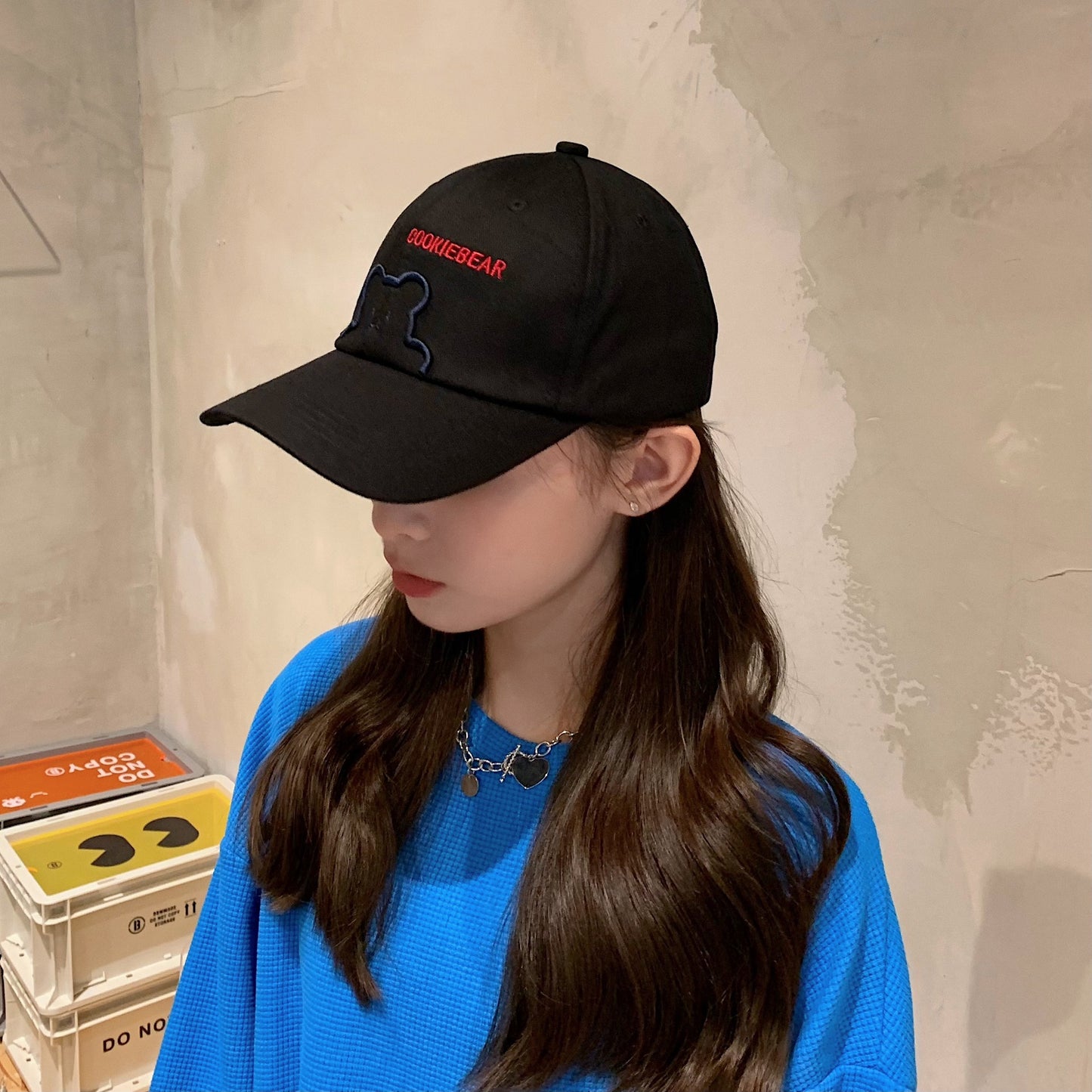 Leaning Bear Outdoor Sports Baseballkasket Tide