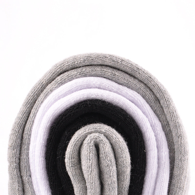 Men's Cotton Socks Mid-calf Sweat-absorbent Quick-drying