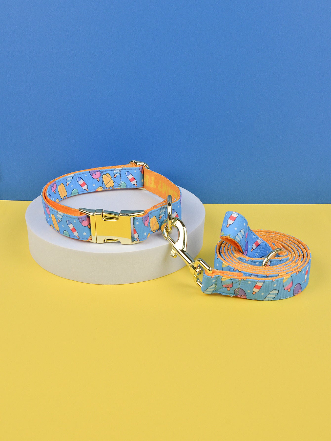 Heavy Industry Double-sided Pet Cat Dog Collar Haulage Rope Package