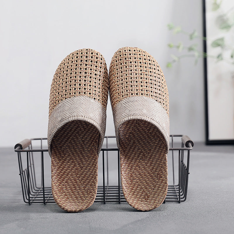 Non-slip Linen Grass Woven Couple Linen Home Floor