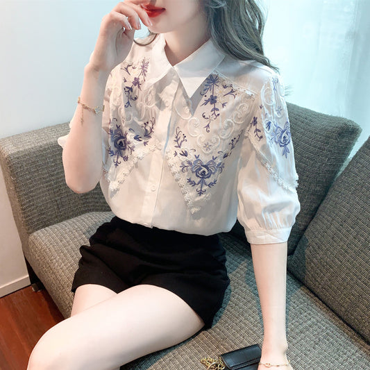Design Sense Niche Everything With Simple Small Shirt