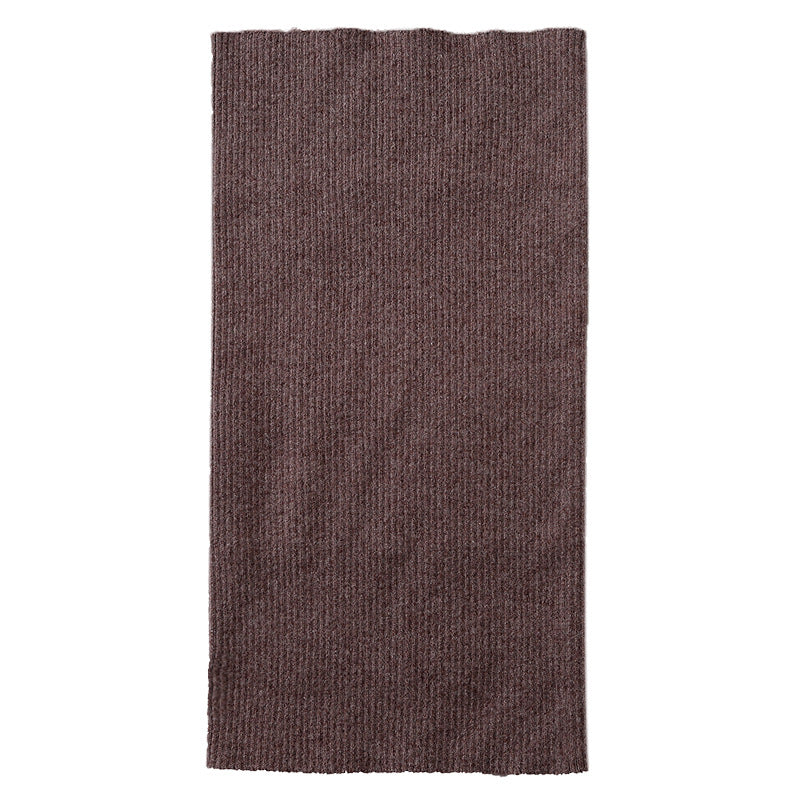 Wool Neck Warmer Knitted Scarf