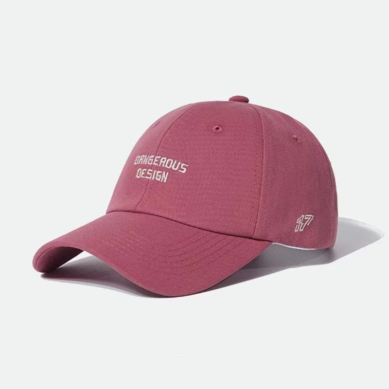Color White Hat Female RaspberryBaseball Cap