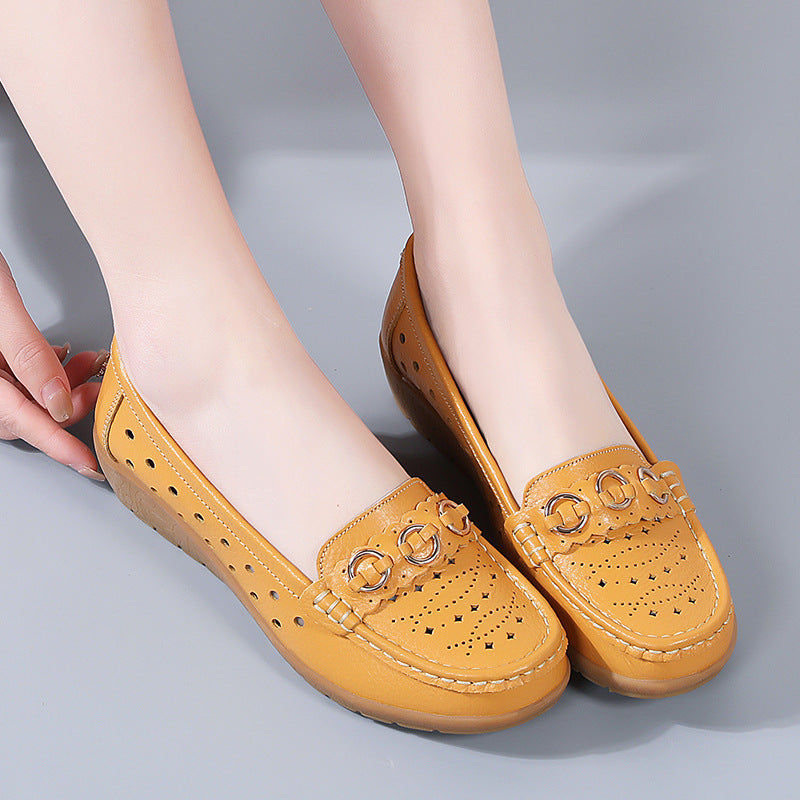 Spring And Autumn Wedge Driving Plus Size Maternity Shoes