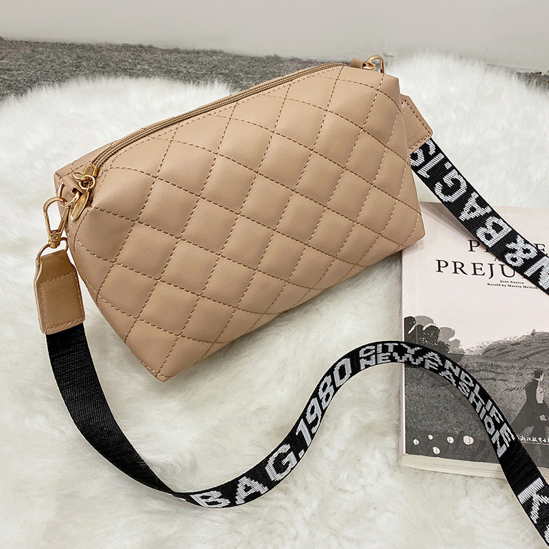 Lychee Pattern Single Shoulder Cross Body Bag For Women