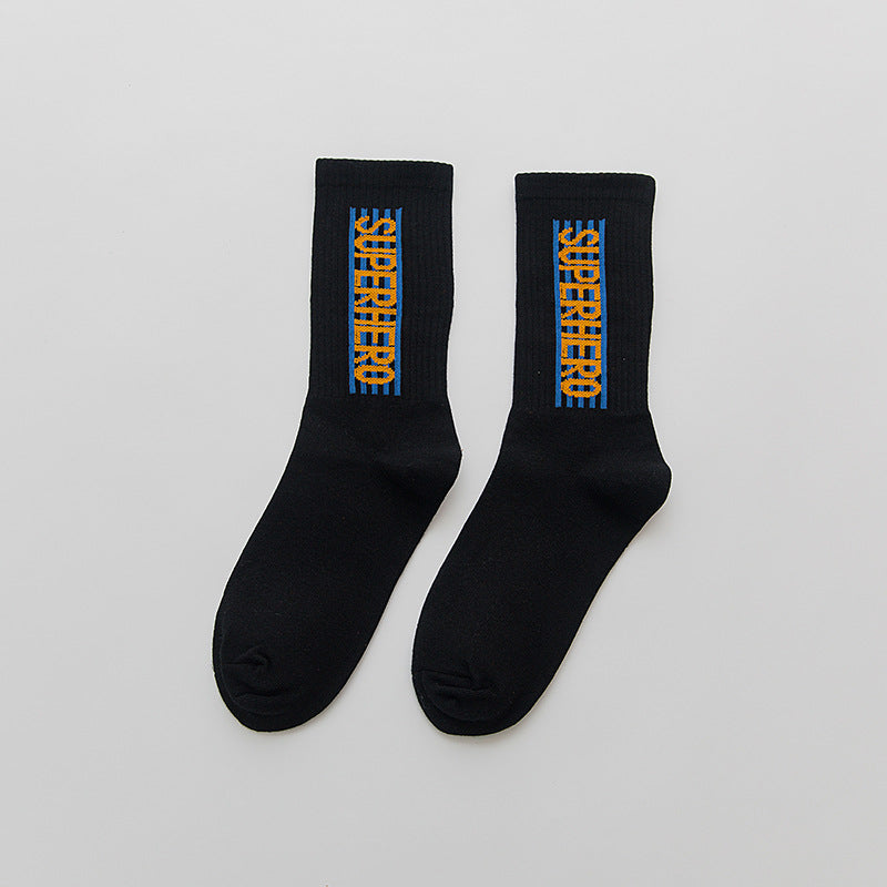 Men's Sweat-absorbent Breathable Basketball Long Socks