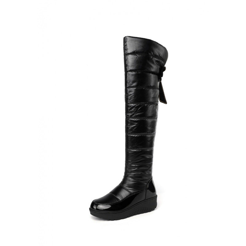 Knee-high Casual Women's Thick Warm Anti-slip Cotton Boots