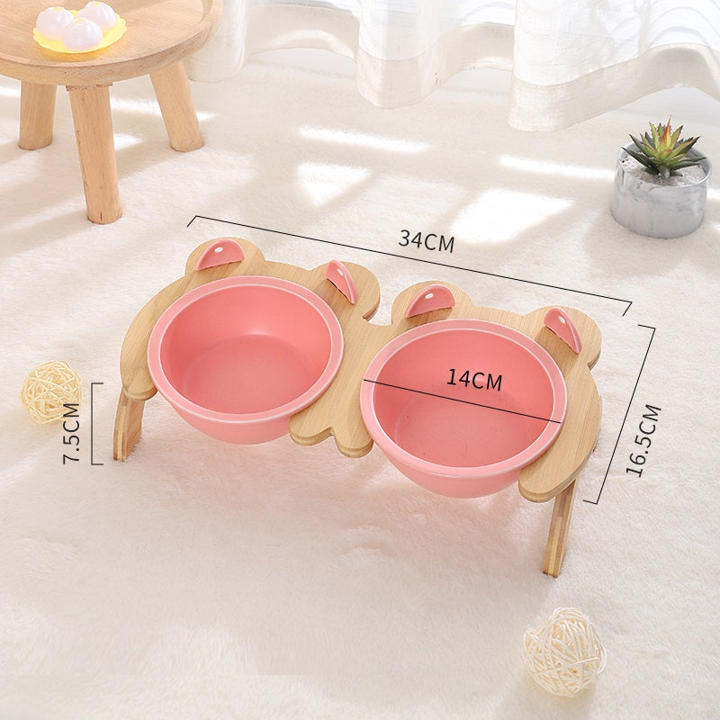 Cervical Spine Tilt Ceramic Cat Basin