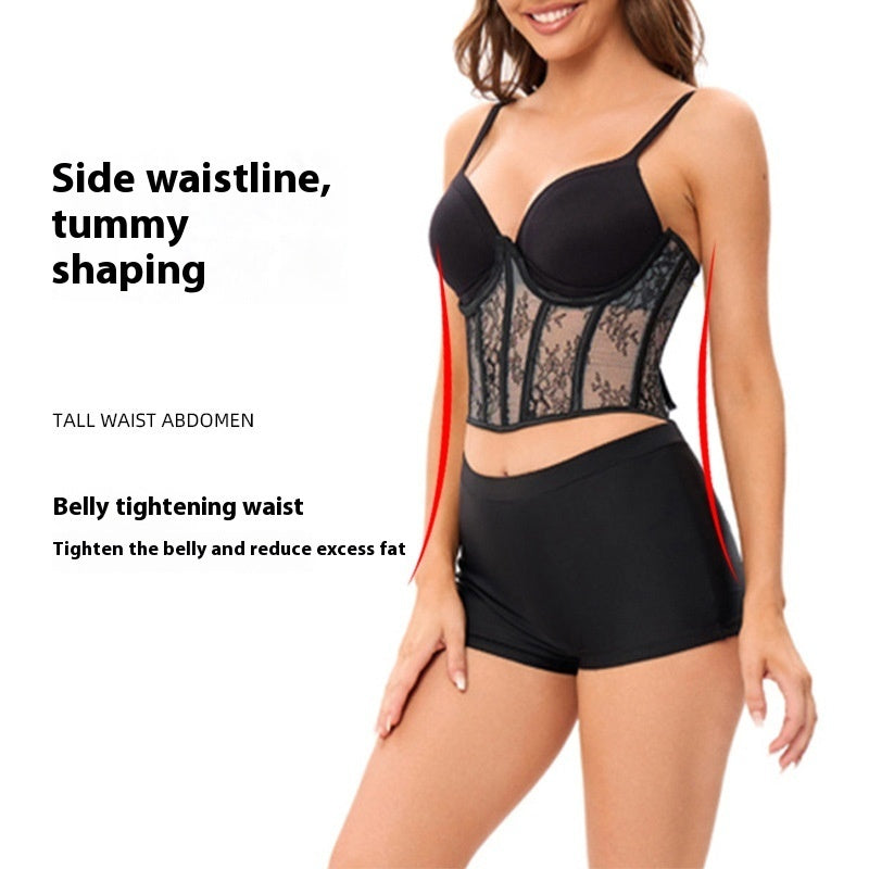 Mesh Corset Belly Contracting Small Waist Seal Mini Corset