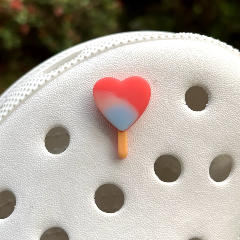 Shoe Flower Lollipop Macaron Cave Shoes Decoration Flower Hole Hole School Bag Decoration