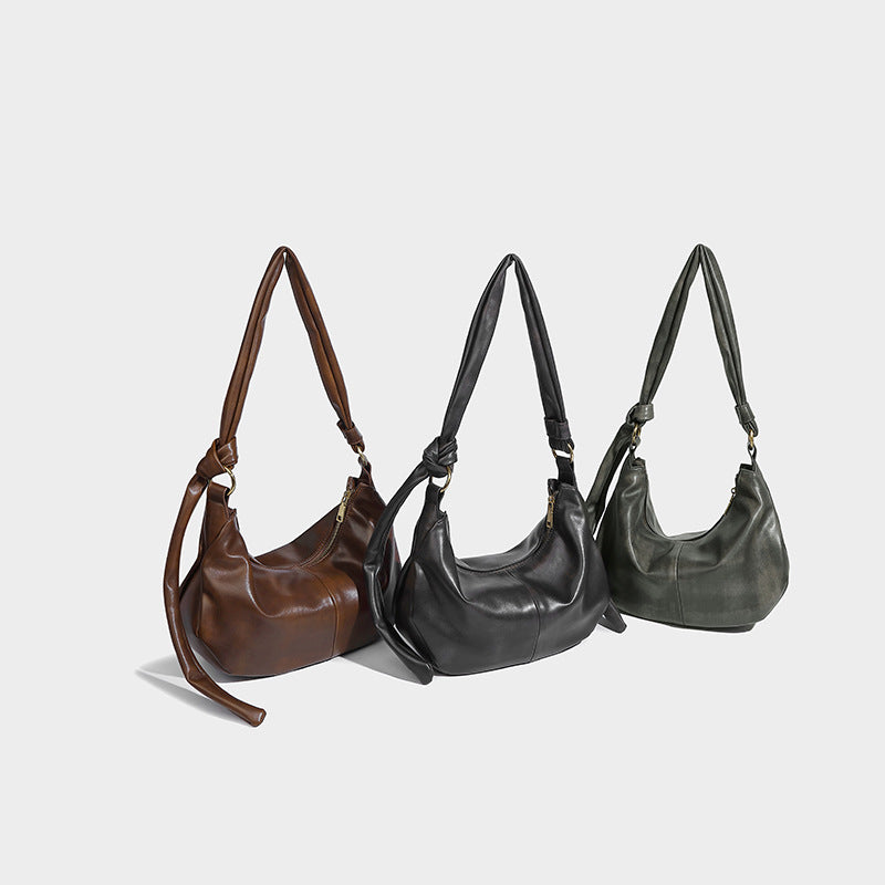 Texture Casual Versatile Large Capacity Shoulder Messenger Bag