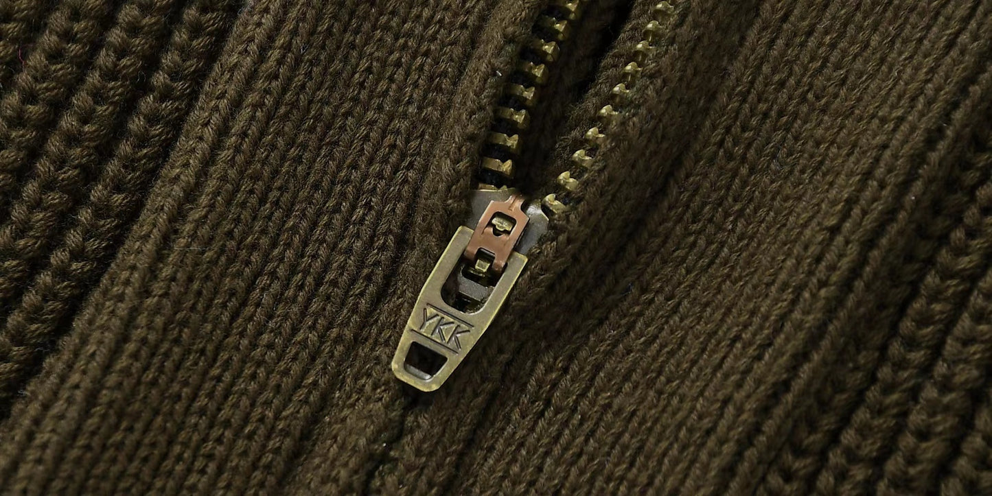 Ami Kaji Semi-turtleneck Fashion European Sweater