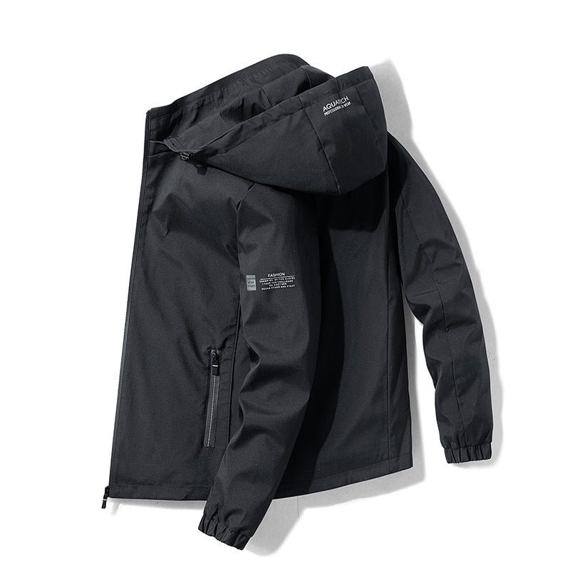 Outdoor Windproof Plus Size Shell Jacket Work Clothes
