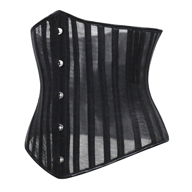 Lace Steel Bone Sculpted Body Shape Abdomen Corset With Waist Clip Thin