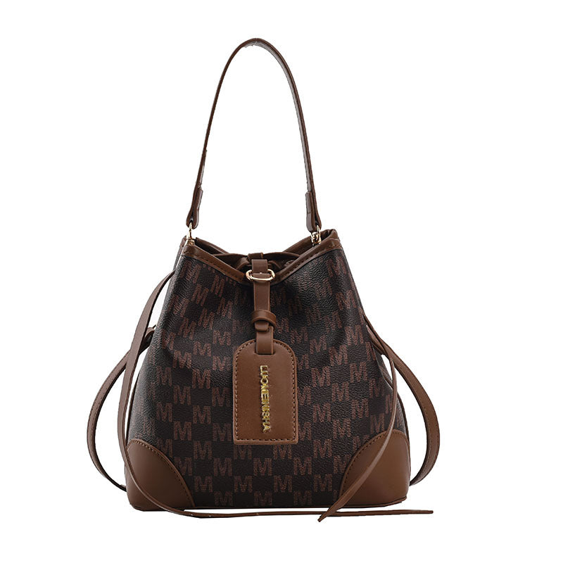 Presbyopia Bucket Bag One Shoulder Crossbody