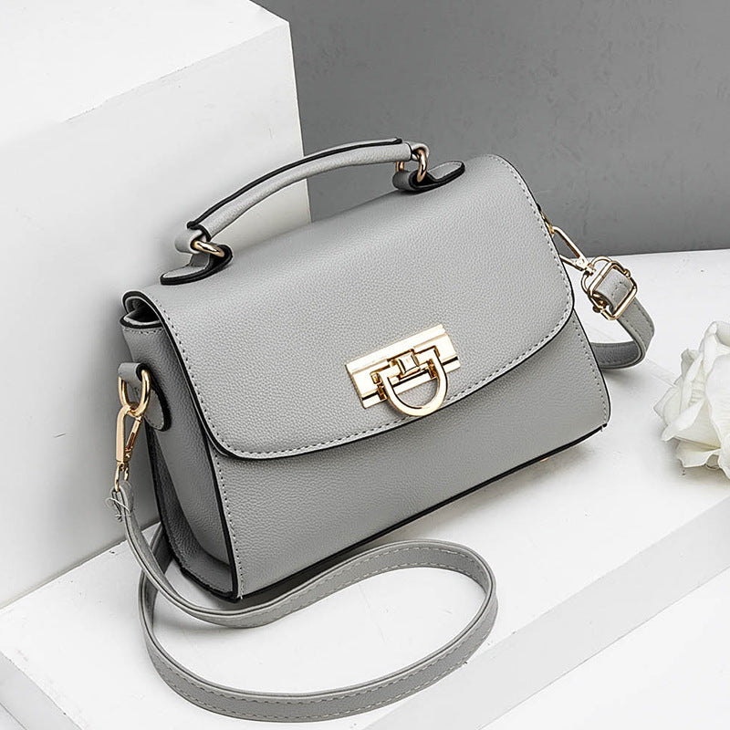 Single Shoulder Messenger Bag Simple Ladies Portable Small Square Bag