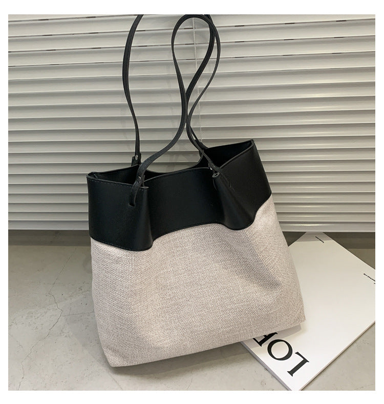 Casual Large-capacity Single-handle Shoulder Bag