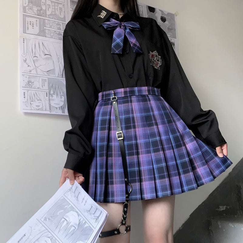 Spring And Summer New High Waist Girls' Skirt